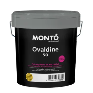 Pintura Plástica Premium: Ovaldine Mate 50 (0.75 Litros). Coloreable