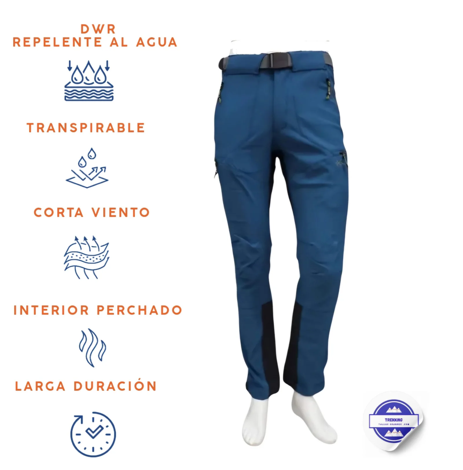 Pantalón de Trekking otoño-invierno para Hombre – Modelo Liken